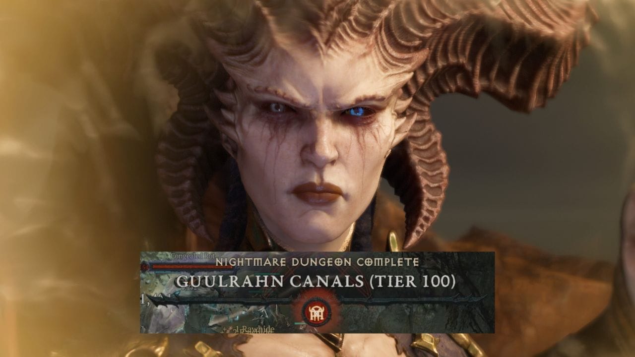 Diablo 4 Lilith Podziemia Koszmarów 100 poziom